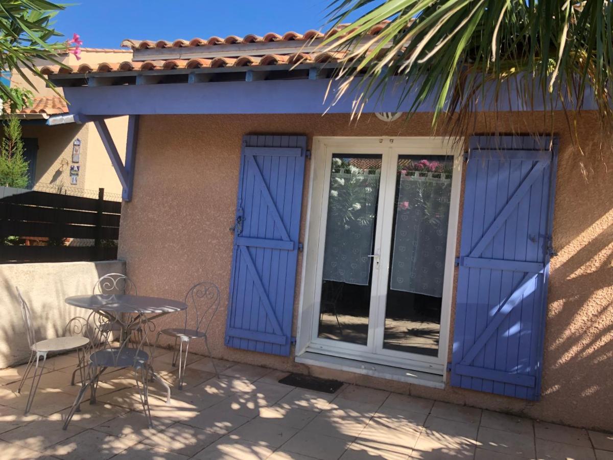 Proche Narbonne - AUDE 11- Saint pierre la Mer - ravissant pavillon plain pied F2- vaste terrasse - résidence avec piscine à 800M de la plage -Climatisé- parking privé - wifi gratuit Esterno foto